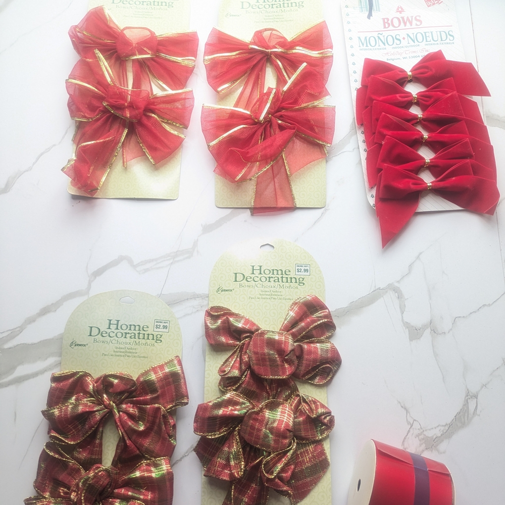 JK Designs Lipstick Red Ribbon Roll - Picture 5 of 12
